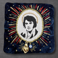 Elvis Patch – Hand Embroidered Velvet Sew-On for Jackets & Jeans