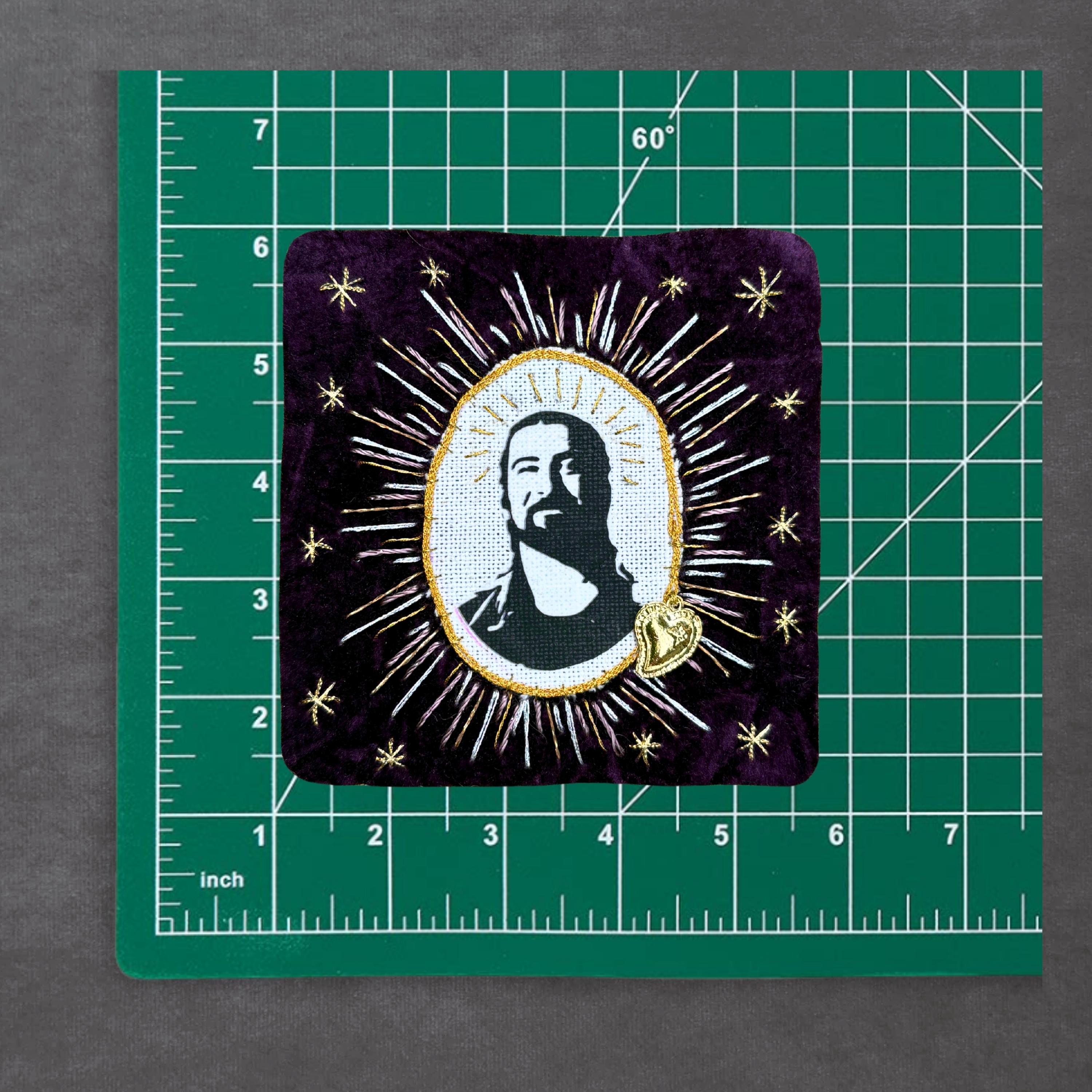 Noah Kahan Patch, Hand-Embroidered Velvet Sew-On Folk Music Patch for Battle Jackets