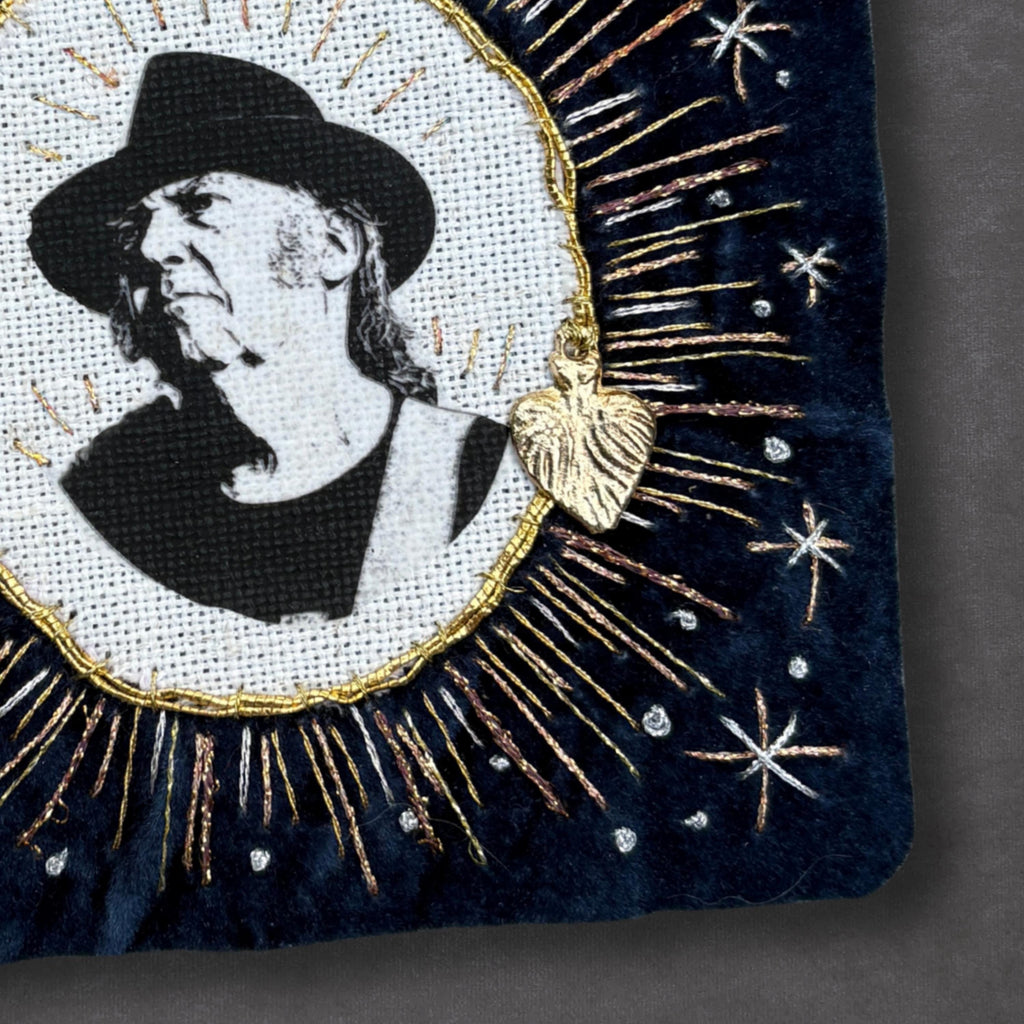 Rock and Roll Patch, Neil Young, Hand Embroidered Sew On Band Patches for Battle Jacket. Music Lover Gifts for Record Lovers
