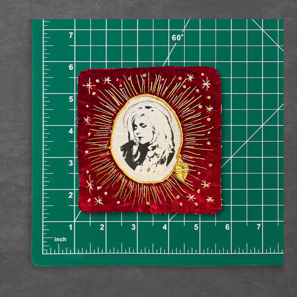Emmylou Harris Patch, Country Music Patch, Velvet Sew On music lover gifts for record lovers
