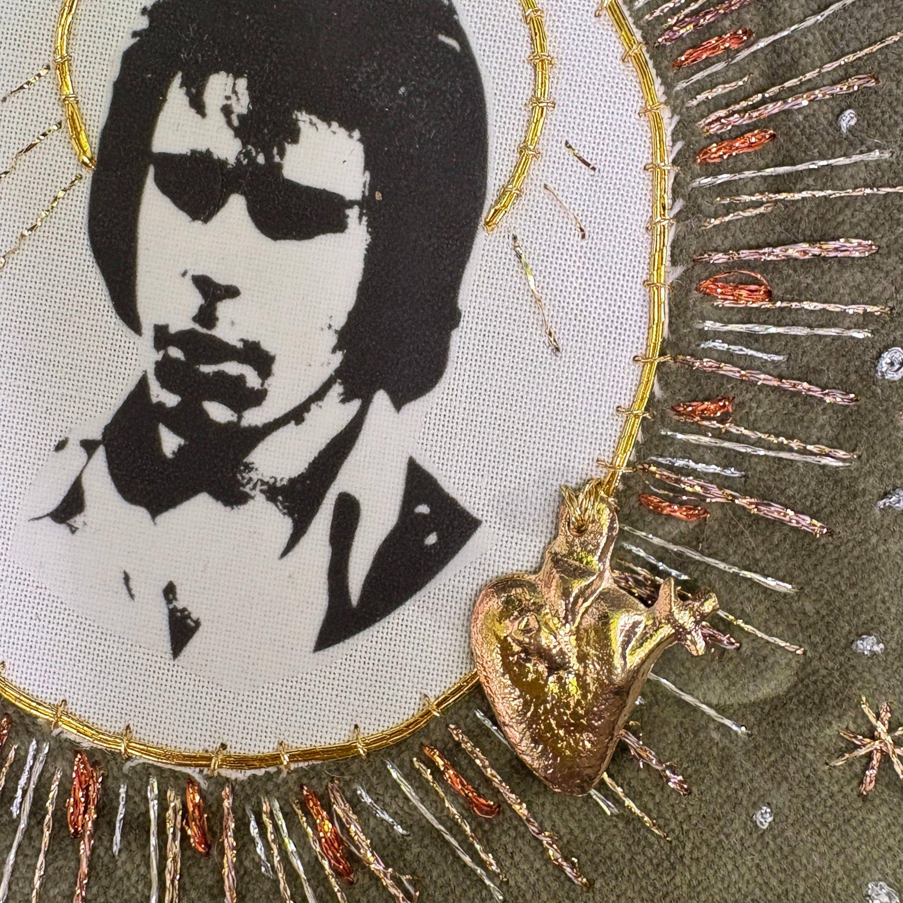 Bob Weir Patch, Grateful Dead Patches. Hand Embroidered, Velvet  Sew On Patches. Music Lover Gifts for Record Lovers.