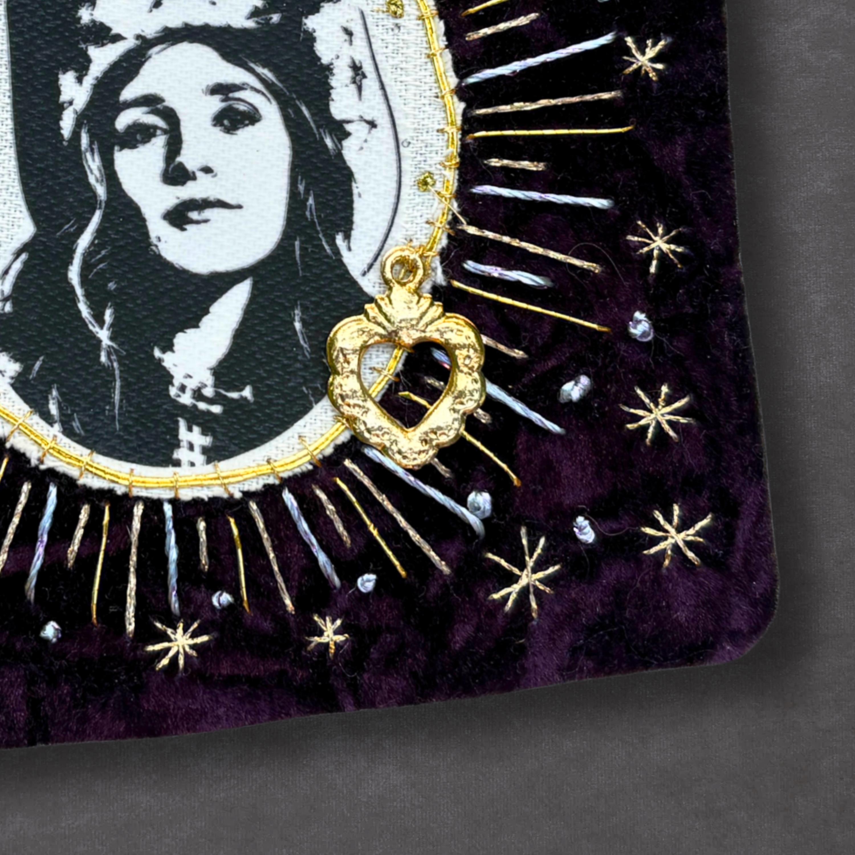 Sierra Ferrell Patch, Hand Embroidered Velvet Sew-On Patch, Music Lover Gift for Record Lovers