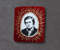 George Jones Patch, Hand Embroidered Outlaw Country Western Music Patches for battle jackets. Music Lover Gifts for Record Lovers