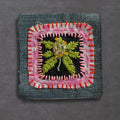 Weed flower sew on patch, Patches for jeans! Small Patch for Jacket. Dispensary gift idea for stoner.