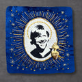Trey Patch, Hand Embroidered Velvet Sew On Patches for Battle Jackets. Jamband Music Lover Gifts for Record Lovers