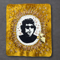 Bob Dylan Embroidered Velvet Patch, folk music lover gift