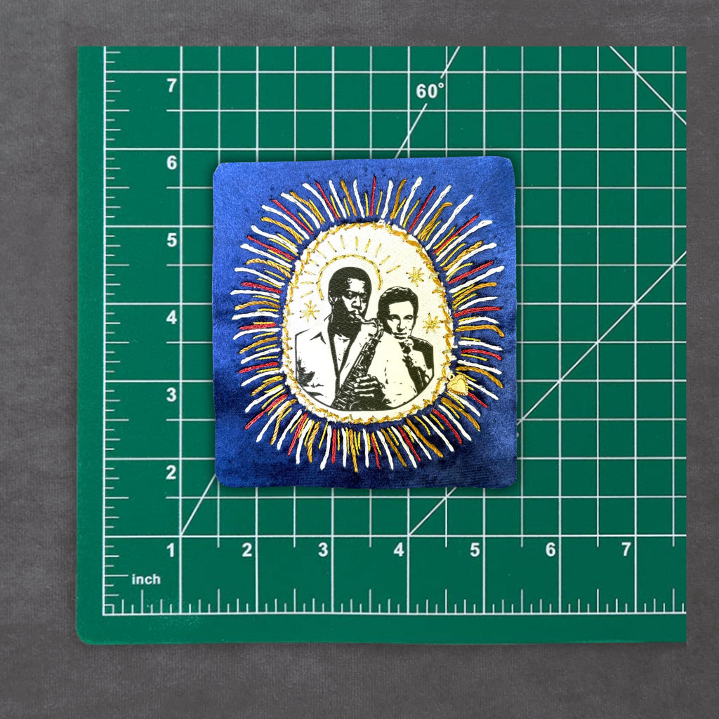 Rock Patch, Handmade Embroidered Classic rock music band patches for Music Lover Gifts for Record Lovers.